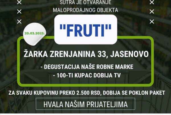 19.03.2025. FRUTI