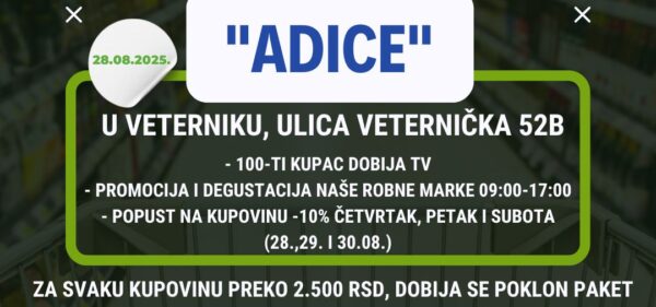 Otvaranje novog objekta “Adice” • AD Podunavlje